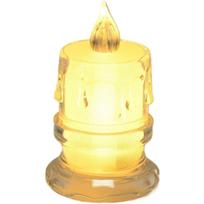 Led Dekoratyvinė žvakė 4,5x8cm Dekoruota