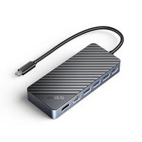 Dokavimo Stotelė Om28pr-g2 Su M.2 Disko Lizdu Usb-c - Usb-a Usb-c Hdmi Ethernet - Juoda