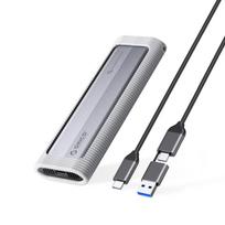 Axm2s-g2-v1 M.2 Nvme / Ngff Usb-c / Usb-a į Usb-c 10Gb/s Diskų Korpusas - Pilkas