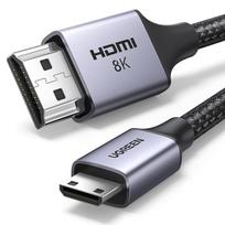 Kabelio Mini Hdmi - Hdmi 2.1 8k 1 M - Pilkas