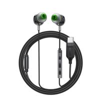 L5 Usb-c 1,2 M Ilgio Laidinės Ausinės į Ausis - Juodos Spalvos
