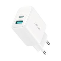 Usb-c Usb-a 20w Pd Qc 3.0 Tinklo įkroviklis - Baltas