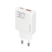 Gan A30eul 30w Usb-a Usb-c Tinklo įkroviklis - Baltas