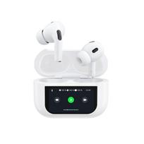 U19 Tws Belaidės "bluetooth 5.3" Ausinės į Ausis Su Led Ekranu - Baltos Spalvos