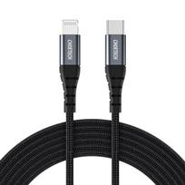 Kabelis Iphone Usb-c - Lightning 480mb/s 3a 1,2 M - Juodas