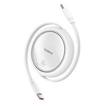 Usb-c Ištraukiamasis Kabelis 100w Free2draw Mini 1 M, Baltas