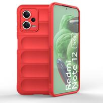 Lankstus Dėklas "xiaomi Redmi Note 12 5g" / "poco X5 5g Magic Shield Case" Raudonos Spalvos
