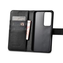 Odinis Piniginės Dėklas Samsung Galaxy S23+ Piniginės Dėklas Juodas