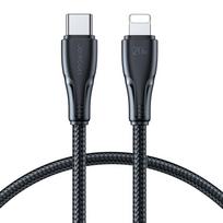 "surpass" Serijos Usb-c - "lightning" 20w "iphone" Kabelis 0,25 M Juodas
