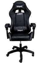žaidimų Fotelis K3 R-sport Black žaidėjams + Masažuoklis