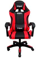 žaidimų Fotelis K3 R-sport Red & Black žaidėjams + Masažuoklis