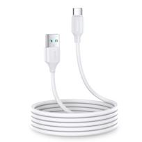 Usb įkrovimo Ir Duomenų Perdavimo Kabelis Usb - Usb Type C 3a 2m, Baltas
