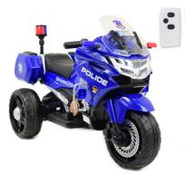 Greitaeigis Policijos Motociklas Su Gaidžiu, Minkštais Ratais, Garsais, Dviem Varikliais, Nuotolinio Valdymo Pulteliu/nt5188