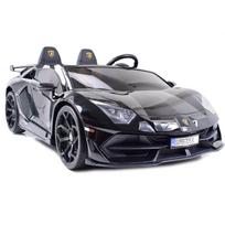 Licencijuotas Lamborghini Aventador Svj 2 Vaikams Drifto Funkcija - Itin Kokybiški Dažai, Minkšta Sėdynė, Minkšti Ratai/sx2028