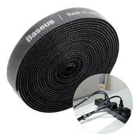 Kabelių Organizatoriaus "velcro" Juosta 3 M Juoda