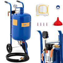 Mobili Sifoninė Smėliavimo Mašina Su Slėgio Reguliavimu 60-125 Psi 40 L