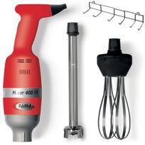 Rankinis Maišytuvas "2-in-1" Rinkinys + Plaktuvas + Plaktuvo Kotas + Stovas 400 W - Hendi 224380