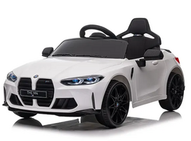 Bmw M4 White Akumuliatorinis Automobilio Eva Odos Nuotolinio Valdymo Pultas