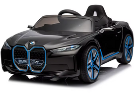 Bmw I4 Juodas Akumuliatoriaus Automobilis Eva Odos Nuotolinio Valdymo Pultelis