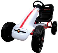 Kartingas Abarth White, Eva Putplasčio Ratai, Rankinis Stabdis, Licencijuotas