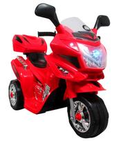 Motociklas M6 Raudonas, Akumuliatorinis Motociklas