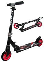 Didelis Sulankstomas Paspirtukas H7 Black & Red R-sport 145 Mm Ratais Iki 100 Kg