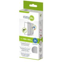 Tinklelis Nuo Uodų Langui 100x100 Baltas Poliesteris + Velcro Juostelė