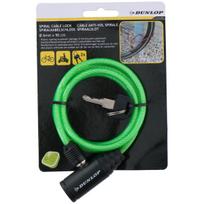 Dunlop Spiralinis Didžiųjų Dviračių Laikiklis Su Raktu 0.6x90cm žalia