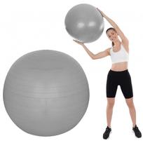 Gimnastikos Kamuolys Fitnesui 65cm Antiburst Pilkas