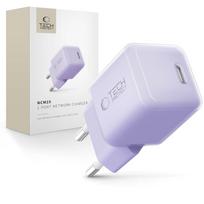 Tech-Protect NCM25 USB-C PD 25W Sieninis Įkroviklis - Purpurinis