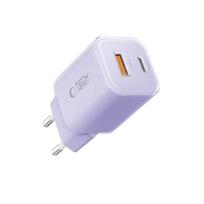 Tech-Protect NCM33 PD 33W QC3.0 USB-C / USB-C Sieninė Įkroviklis - Purpurinis