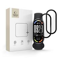 Tech-Protect Glass Flex+ 2-vnt. hibridinis stiklas Xiaomi Smart Band 10 / 10 NFC - juodas