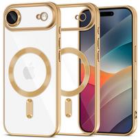 Tech-Protect MagFlex MagSafe dėklas iPhone 17 Air - Skaidrus auksas