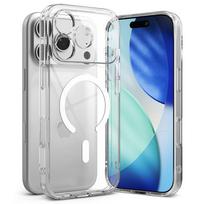 Ringke Fusion Magnetic MagSafe dėklas iPhone 17 Pro Max - Skaidrus
