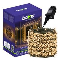 Kalėdinė girlianda IZOXIS 500 LED, 35 m, šiltai balta, IP44