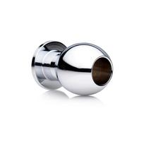 XR Brands XR Brands Small Abyss Metal Hollow Dilator Plug - Compact Size