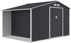 Sodo namukas su malkine MADISON 11x8, Cold Grey