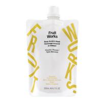 FRUIT WORKS kūno šveitiklis ir kaukė, 200 ml