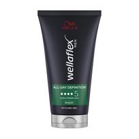 WELLAFLEX MEN ALL-DAY DEFINITION plaukų želė, 150 ml