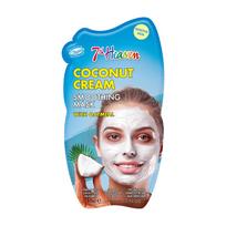 7TH HEAVEN COCONUT CREAM WITH OATMEAL SMOOTHING veido kaukė, 15 ml