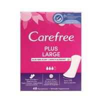 CAREFREE PLUS LARGE ALOE VERA SCENT higieniniai įklotai (48 vnt.)