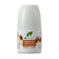 DR.ORGANIC MOROCCAN ARGAN OIL rutulinis dezodorantas, 50 ml