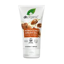 DR.ORGANIC MOROCCAN ARGAN OIL veido prausiklis, 150 ml