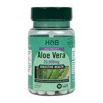 H&B HIGH STRENGTH tikrasis alavijas 10,000 mg, 90 tablečių