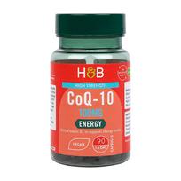 H&B HIGH STRENGTH kofermentas Q10 100 mg, 90 kapsulių