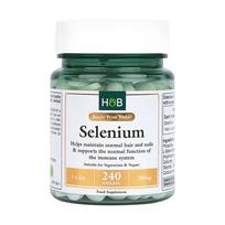 H&B selenas 200 µg, 240 tablečių