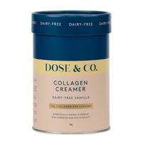 DOSE & CO COLLAGEN CREAMER kolagenas, vanilės skonio, milteliai, 340 g