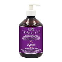 ECOU LAVENDER masažo aliejus, 500 ml
