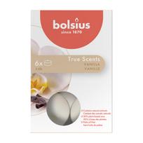 BOLSIUS TRUE SCENTS VANILLA žvakė - tabletės (6 vnt)
