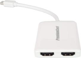 Adapter AV Delock ADAPTER HDMI(M)->DISPLAYPORT(F)+ZASILANIE USB NA KABLU 24CM 4K 60HZ CZARNY DELOCK | 63206 | 4043619632060